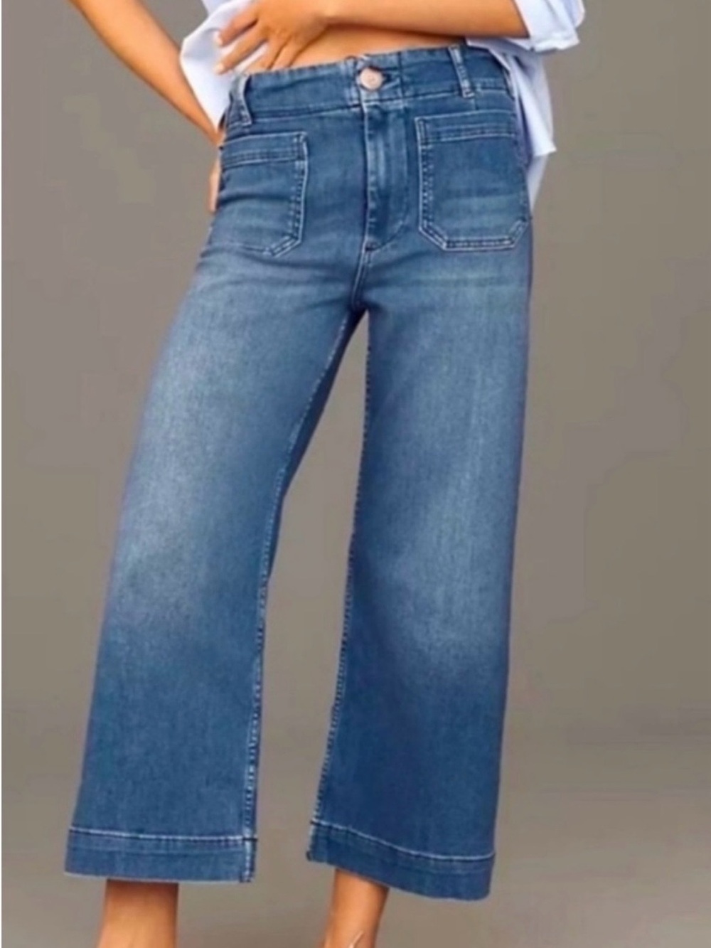 MAEVE COLETTE Wide-Leg High-Rise Women’s Jeans - Blue